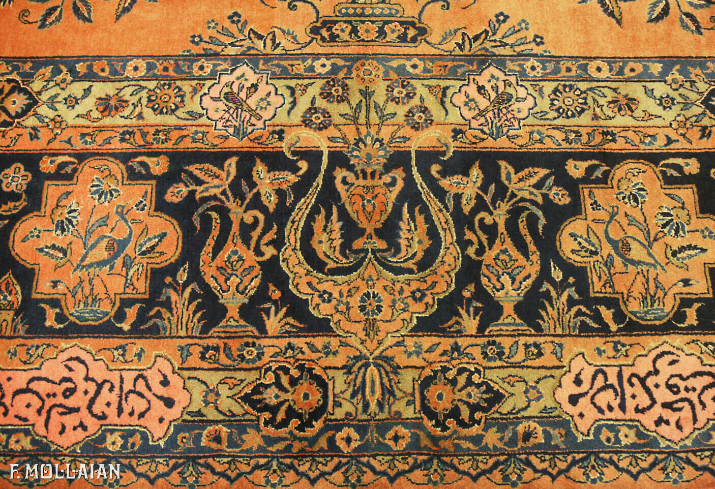Teppich Persischer Antiker Kashan Manchester n°:98441969
